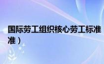 国际劳工组织核心劳工标准（关于国际劳工组织核心劳工标准）