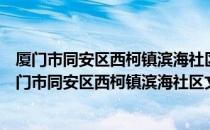 厦门市同安区西柯镇滨海社区文化文艺志愿服务队（关于厦门市同安区西柯镇滨海社区文化文艺志愿服务队介绍）