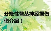 分娩性臂丛神经损伤（关于分娩性臂丛神经损伤介绍）