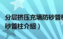 分层挤压充填防砂管柱（关于分层挤压充填防砂管柱介绍）