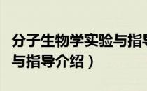 分子生物学实验与指导（关于分子生物学实验与指导介绍）