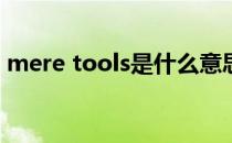 mere tools是什么意思（tools是什么意思）