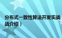 分布式一致性算法开发实战（关于分布式一致性算法开发实战介绍）