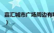 嘉汇城市广场周边有哪些学校（嘉汇城市广场）