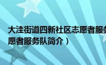 大洼街道四新社区志愿者服务队（关于大洼街道四新社区志愿者服务队简介）