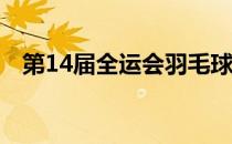 第14届全运会羽毛球混合双打结束半决赛