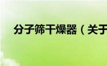 分子筛干燥器（关于分子筛干燥器介绍）