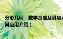 分形几何：数学基础及其应用（关于分形几何：数学基础及其应用介绍）