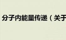 分子内能量传递（关于分子内能量传递介绍）