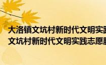 大洛镇文坑村新时代文明实践志愿服务小分队（关于大洛镇文坑村新时代文明实践志愿服务小分队简介）