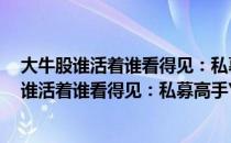 大牛股谁活着谁看得见：私募高手Y先生谈领（关于大牛股谁活着谁看得见：私募高手Y先生谈领简介）