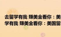 去留学有我 赚美金看你：美国留学申请DIY宝典（关于去留学有我 赚美金看你：美国留学申请DIY宝典介绍）