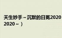 天生妙手～沉默的日冕2020～（关于天生妙手～沉默的日冕2020～）