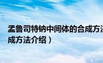 孟鲁司特钠中间体的合成方法（关于孟鲁司特钠中间体的合成方法介绍）