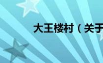 大王楼村（关于大王楼村简介）