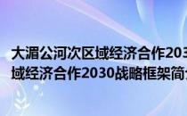 大湄公河次区域经济合作2030战略框架（关于大湄公河次区域经济合作2030战略框架简介）