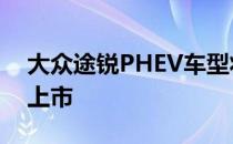 大众途锐PHEV车型将于2020年下半年正式上市