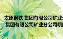 太原钢铁 集团有限公司矿业分公司峨口铁矿（关于太原钢铁 集团有限公司矿业分公司峨口铁矿）