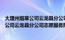 大理州烟草公司云龙县分公司志愿服务队（关于大理州烟草公司云龙县分公司志愿服务队简介）