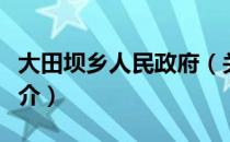 大田坝乡人民政府（关于大田坝乡人民政府简介）