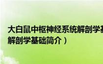 大白鼠中枢神经系统解剖学基础（关于大白鼠中枢神经系统解剖学基础简介）