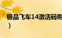 极品飞车14激活码购买（极品飞车14激活码）