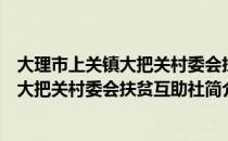 大理市上关镇大把关村委会扶贫互助社（关于大理市上关镇大把关村委会扶贫互助社简介）