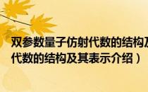 双参数量子仿射代数的结构及其表示（关于双参数量子仿射代数的结构及其表示介绍）