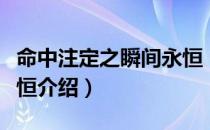 命中注定之瞬间永恒（关于命中注定之瞬间永恒介绍）