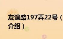 友谊路197弄22号（关于友谊路197弄22号介绍）