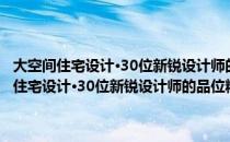 大空间住宅设计·30位新锐设计师的品位精选：别墅空间1（关于大空间住宅设计·30位新锐设计师的品位精选：别墅空间1简介）