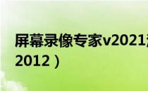 屏幕录像专家v2021注册码（屏幕录像专家v2012）