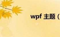 wpf 主题（wp7主题）