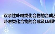 双亲性卟啉类化合物的合成及LB膜气敏性研究（关于双亲性卟啉类化合物的合成及LB膜气敏性研究介绍）