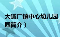 大碱厂镇中心幼儿园（关于大碱厂镇中心幼儿园简介）