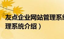 友点企业网站管理系统（关于友点企业网站管理系统介绍）