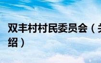 双丰村村民委员会（关于双丰村村民委员会介绍）