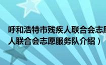 呼和浩特市残疾人联合会志愿服务队（关于呼和浩特市残疾人联合会志愿服务队介绍）