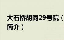 大石桥胡同29号院（关于大石桥胡同29号院简介）