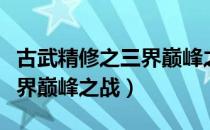 古武精修之三界巅峰之战（关于古武精修之三界巅峰之战）