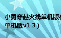 小勇穿越火线单机版在哪下载（小勇穿越火线单机版v1 3）