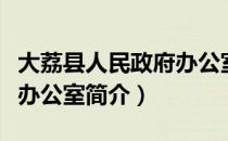 大荔县人民政府办公室（关于大荔县人民政府办公室简介）