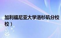 加利福尼亚大学洛杉矶分校（关于加利福尼亚大学洛杉矶分校）