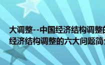 大调整--中国经济结构调整的六大问题（关于大调整--中国经济结构调整的六大问题简介）