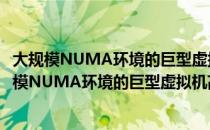 大规模NUMA环境的巨型虚拟机高可扩展性研究（关于大规模NUMA环境的巨型虚拟机高可扩展性研究简介）