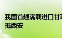 我国首趟满载进口甘草中药材原料中欧班列驶抵西安