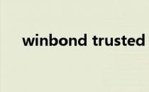 winbond trusted platform module