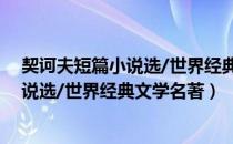 契诃夫短篇小说选/世界经典文学名著（关于契诃夫短篇小说选/世界经典文学名著）