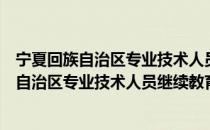 宁夏回族自治区专业技术人员继续教育规定（关于宁夏回族自治区专业技术人员继续教育规定介绍）