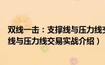 双线一击：支撑线与压力线交易实战（关于双线一击：支撑线与压力线交易实战介绍）